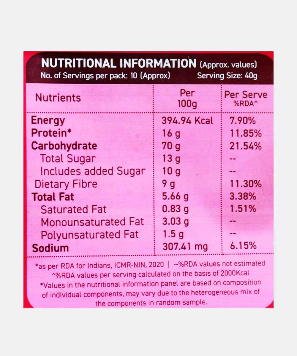 Alpino High Protein Super Muesli Fruit & Nuts 400 Gm - Image 3