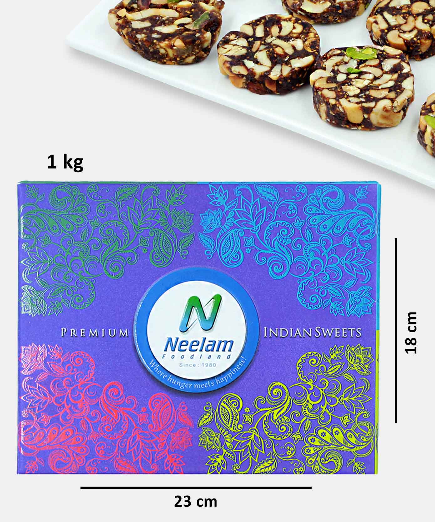 Anjeer Roll 1 Kg No Added Sugar Sweet - Image 3