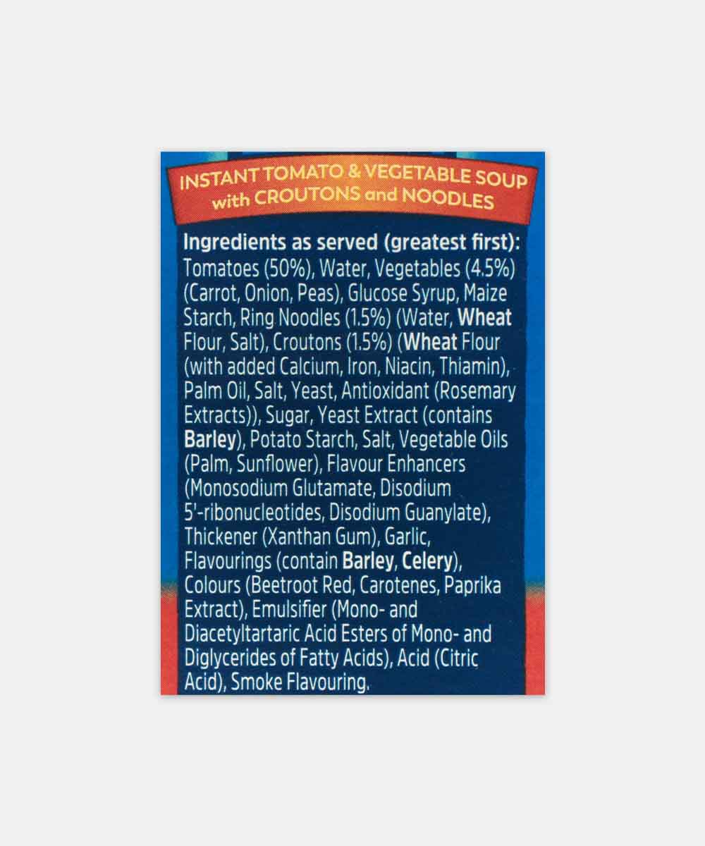 Batcheiors Tomato & Vegetable Cuppa Soup 104 Gm - Image 4