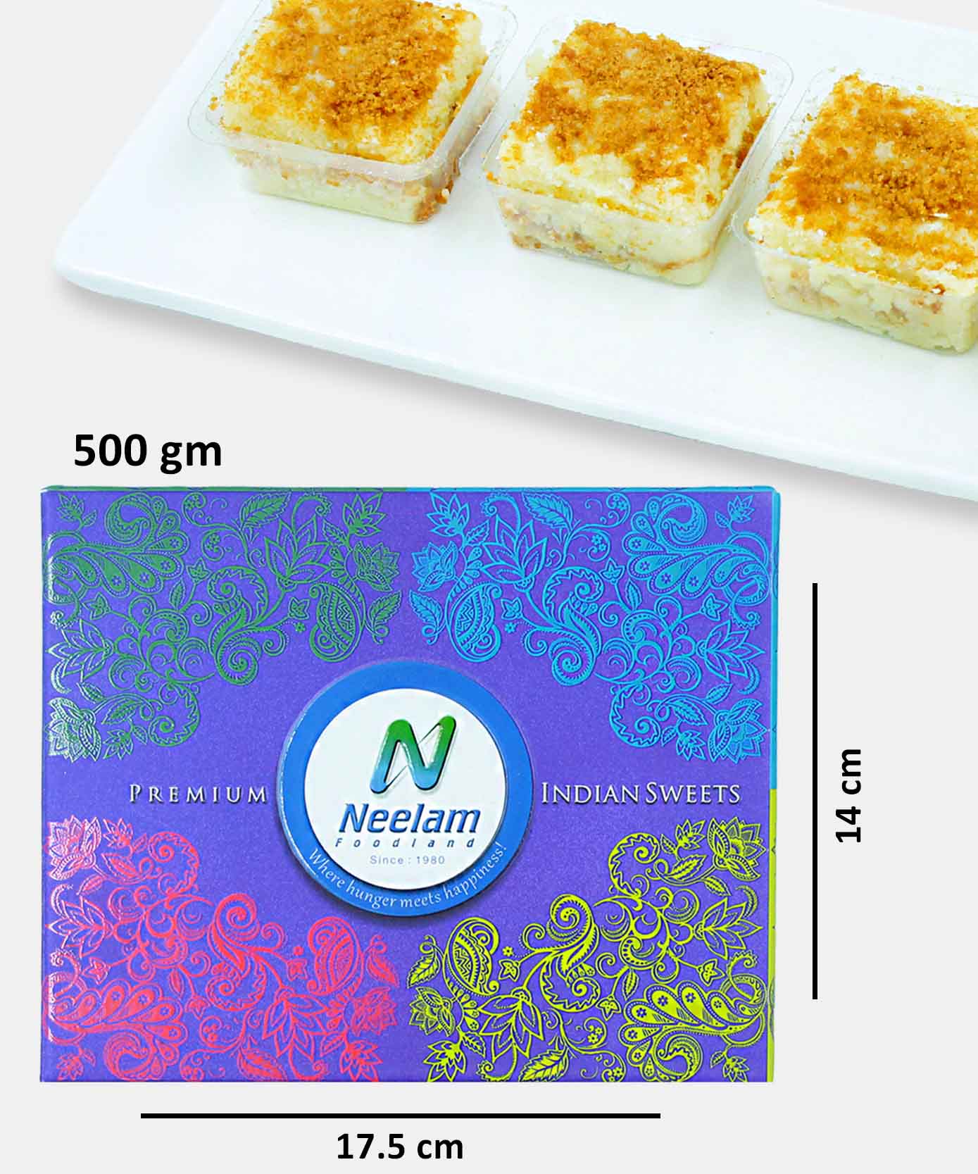 Biscoff Barfi Sweet 500 Gm - Image 3