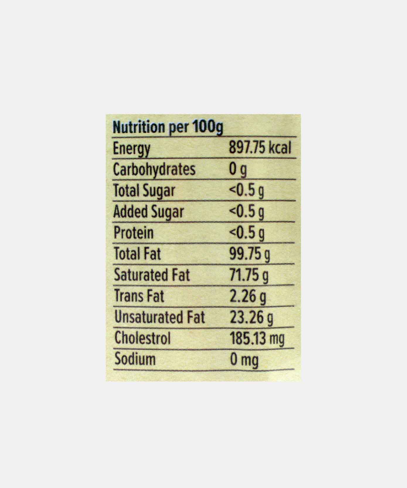 Conscious Food Organic Cow Ghee 500 Ml - Image 3