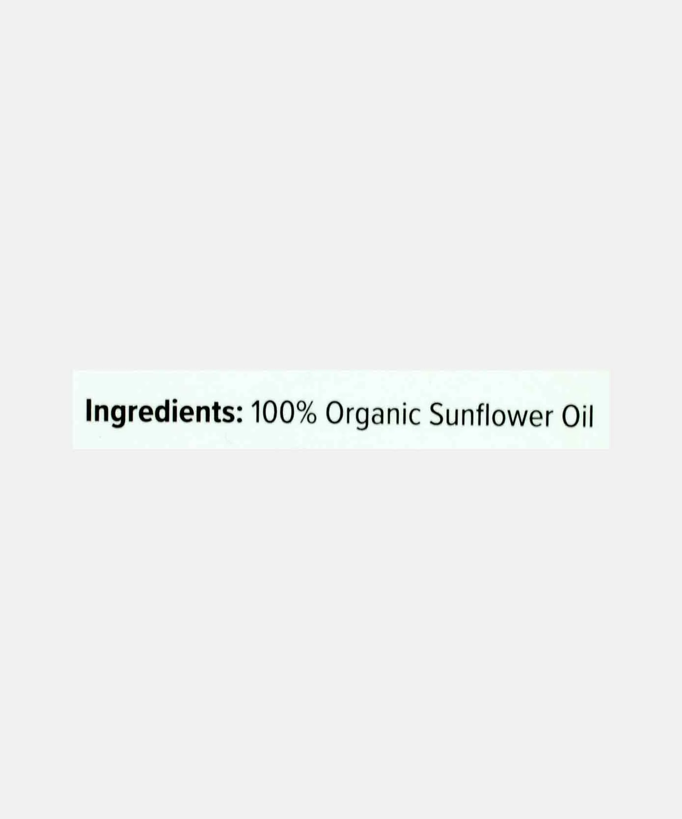 Conscious Food Sunflower Oil Cold - Pressed Organic 1 Lt - Image 4
