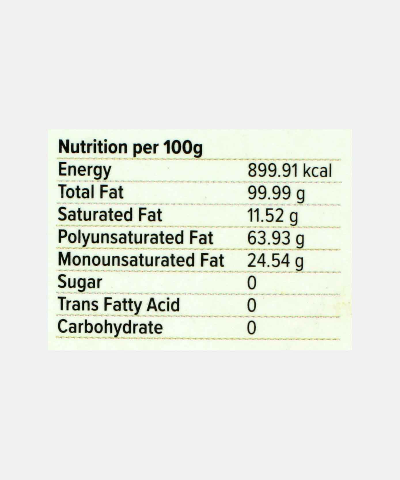 Conscious Food Sunflower Oil Cold - Pressed Organic 500 Ml - Image 3
