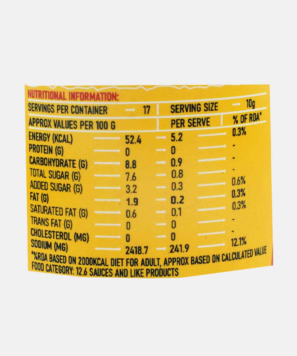 Hotchaa Original Hot Sauce 170 Gm - Image 3