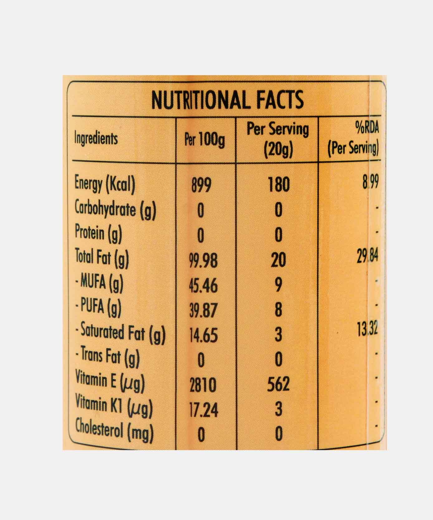 Pure Nutrition Natural Sesame Oil Spray 200 Ml - Image 3