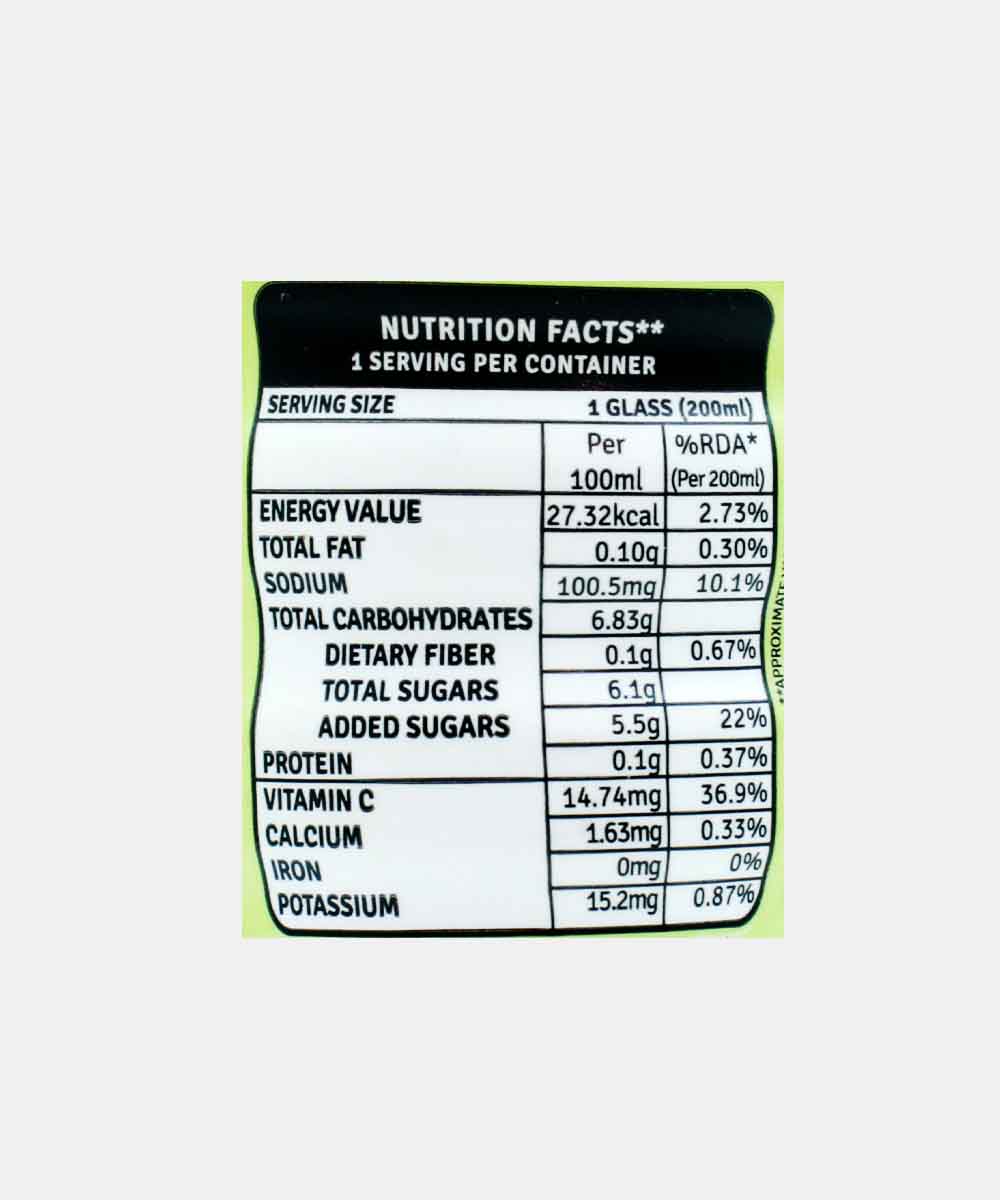 Raw Refreshers Aam Panna 200 Ml - Image 3