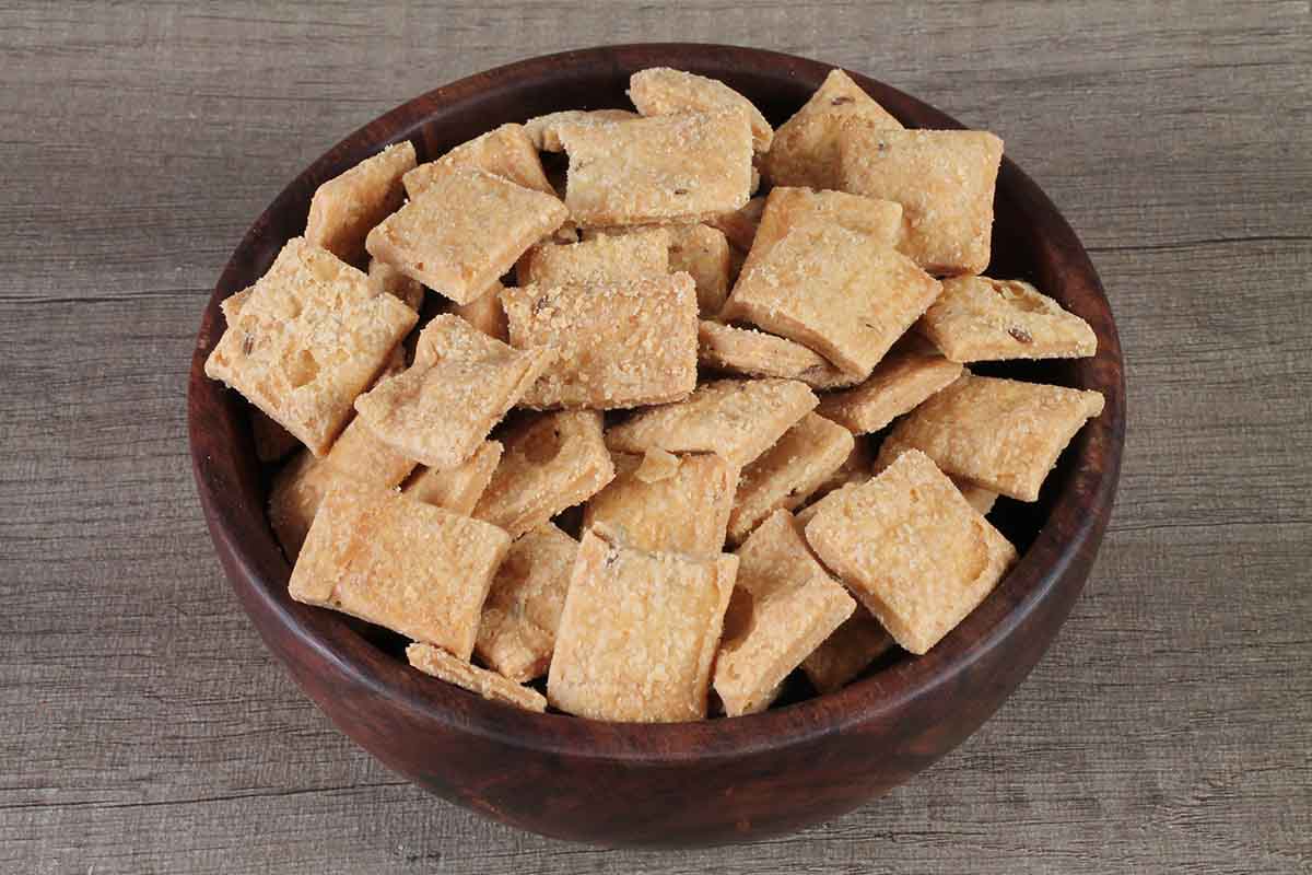 Roasted Baked Wheat Jeera Sakkarpar 1 Kg - Image 3