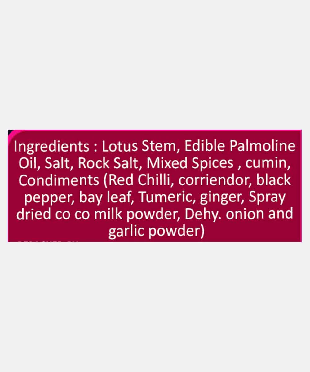 Stem Lotus Chips Thai Seasoning 100 Gm - Image 5