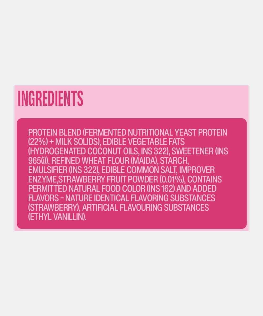 Superyou Strawberry Creme Protein Wafer Bar 40 Gm - Image 4